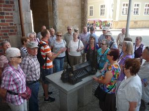 Die Reisegruppe im Breslauer Dom