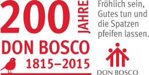 Wort-Bild-Marke 2015 zum 200. Geburtstag Don Boscos